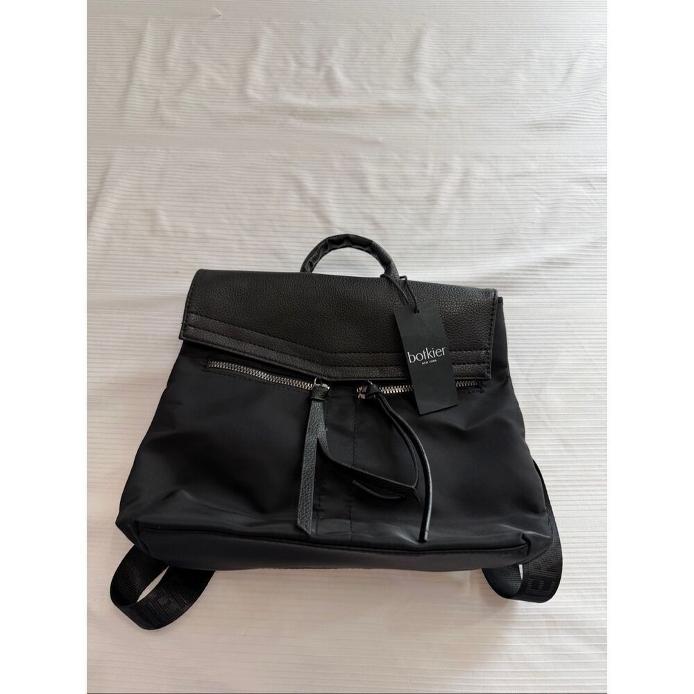 NWT Botkier New York Mini Trigger Backpack Black Handbag Purse Fabfitfun NEW